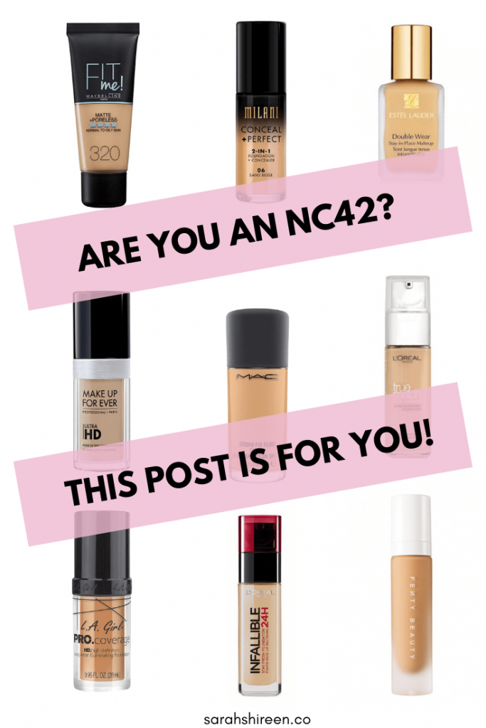 mac nc42 foundation dupe